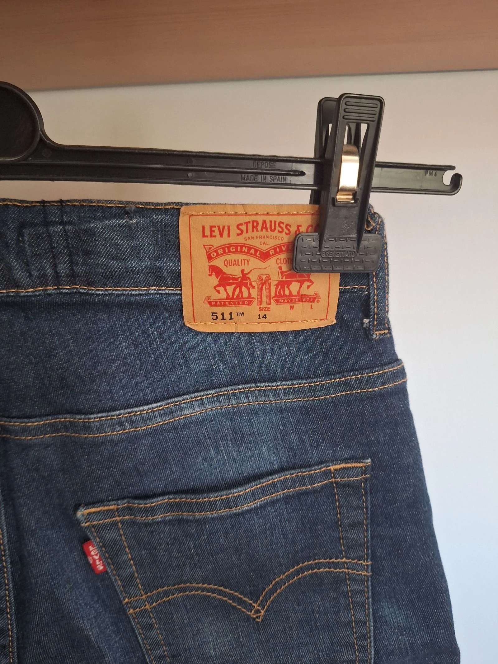 Pantalons courts en jean Levis – photo 3